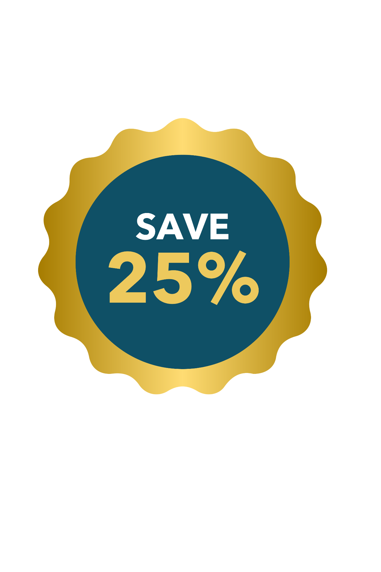 Save 25%
